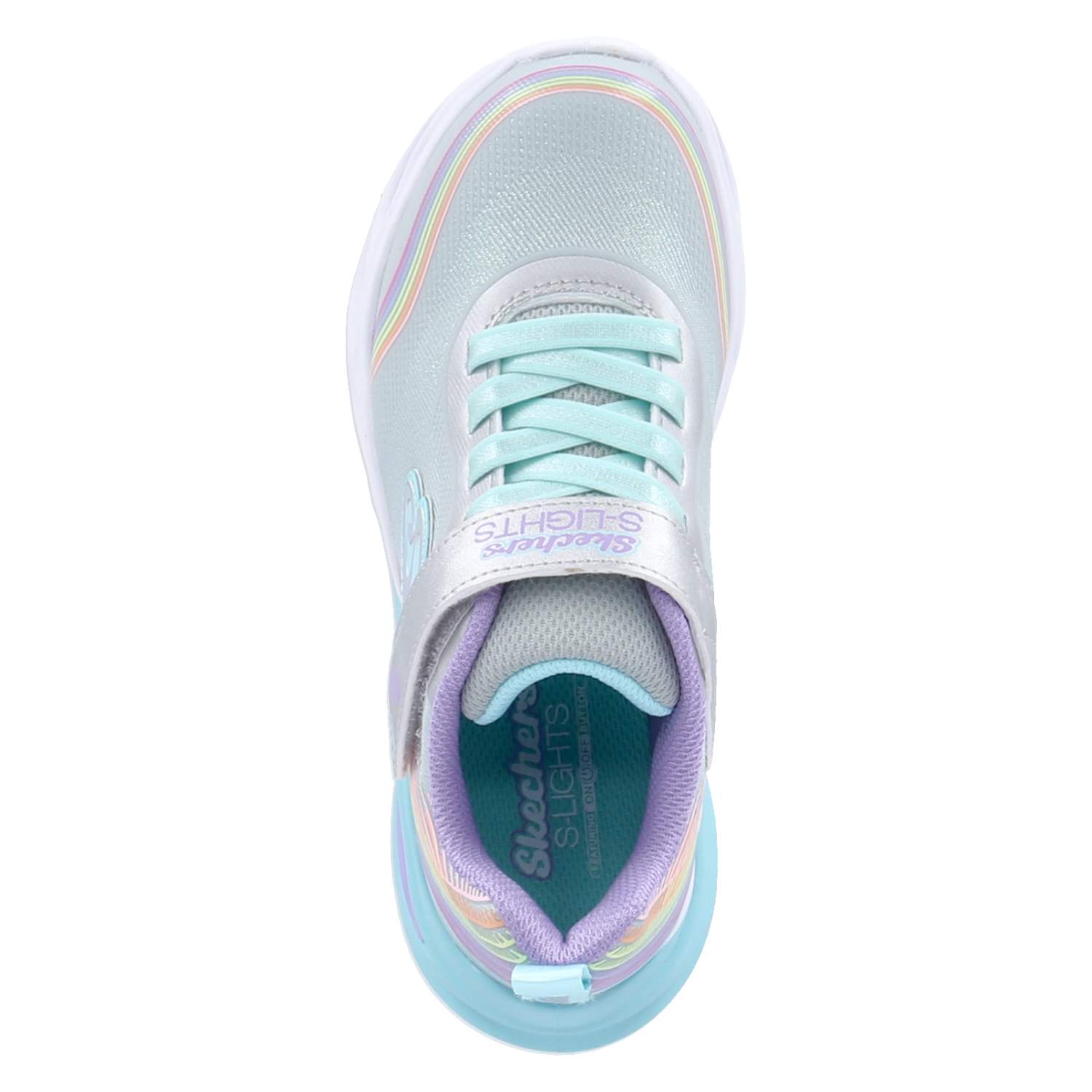 Sneaker RAINBOW BEAM  Silber