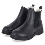 Winter Chelsea Boots  Schwarz