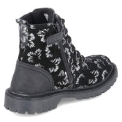 Schnürboots MALATI  Schwarz