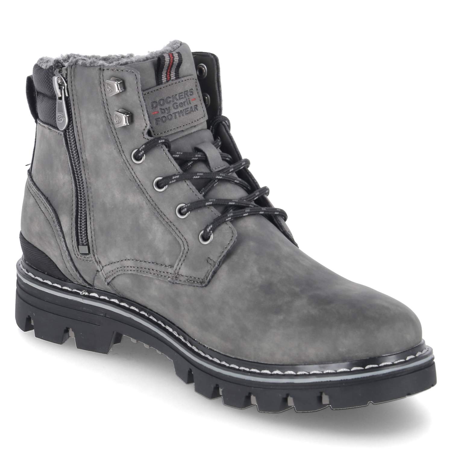 Schnürboots Grau