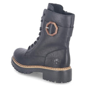 Schnürboots  Schwarz
