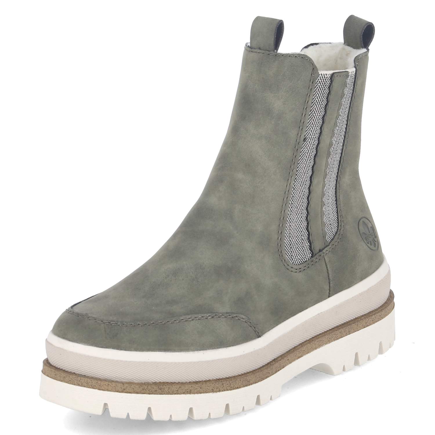 Winter Chelsea Boots  Grün