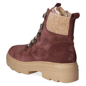 Schnürstiefeletten SAIGA Saiga Rot