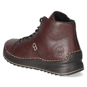 Schnürstiefeletten  Rot
