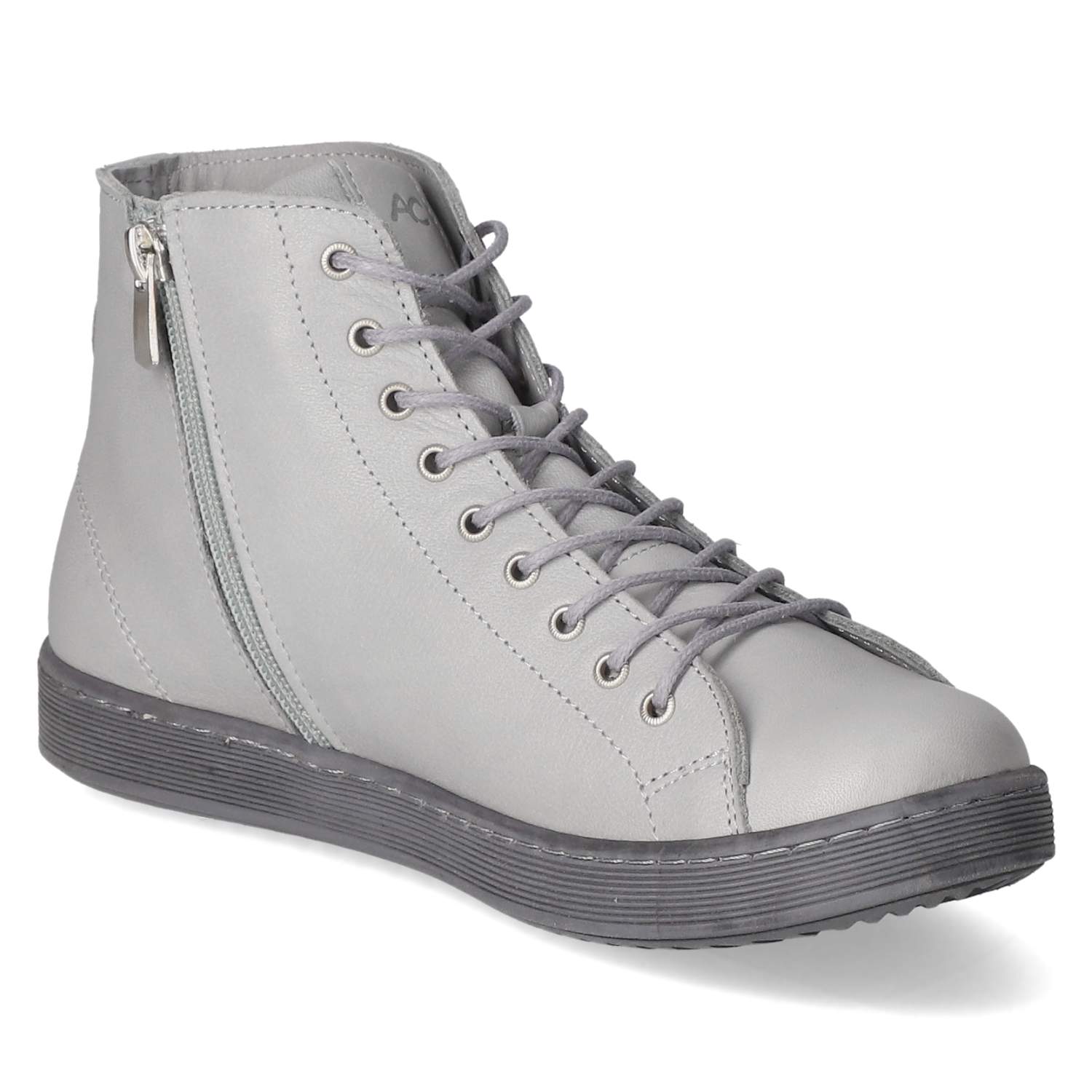 Schnürstiefeletten  Grau