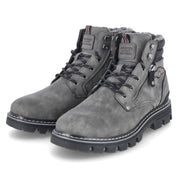 Schnürboots Grau