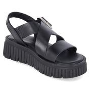 Plateau-Sandalen  Schwarz
