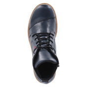 Schnürstiefeletten  Blau
