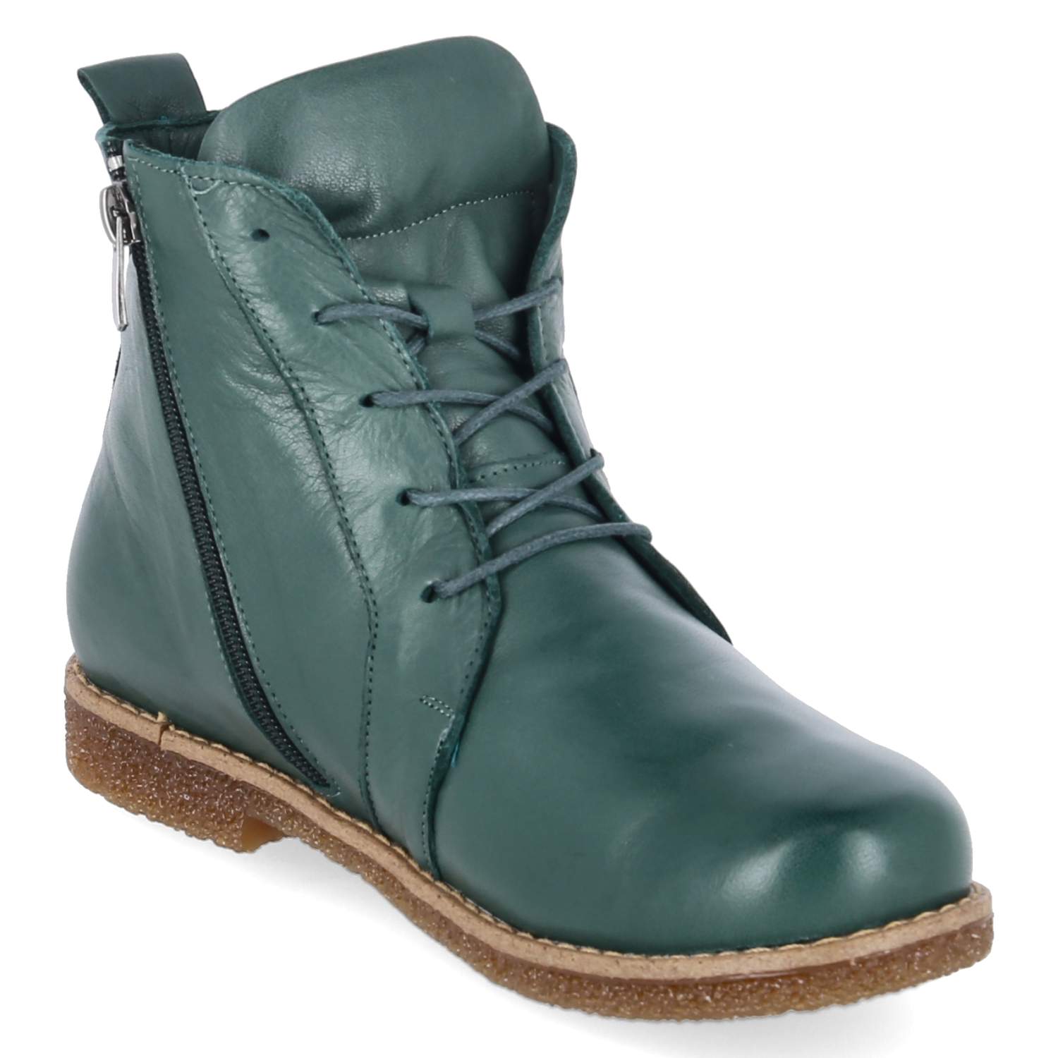 Schnürboots  Grün