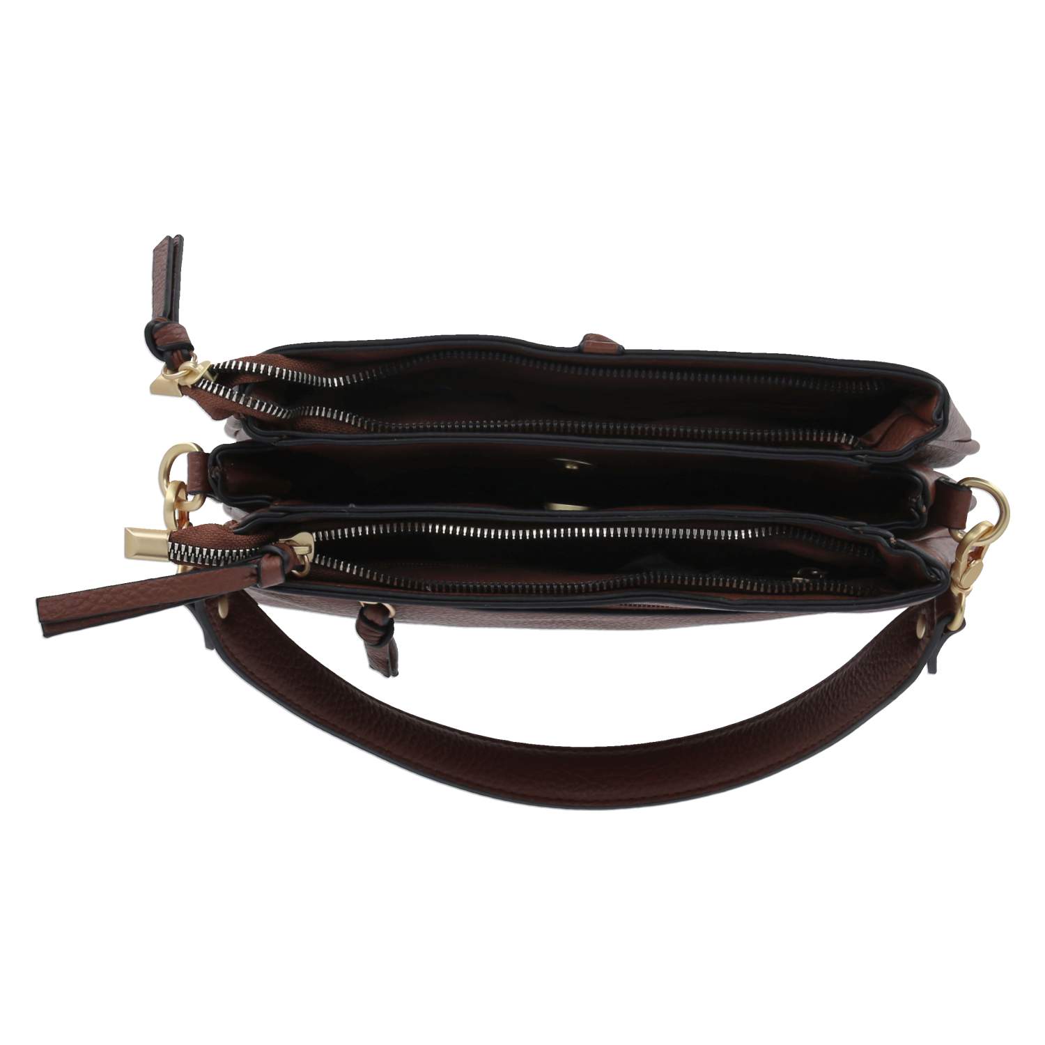 Schultertasche MAISCHA Braun