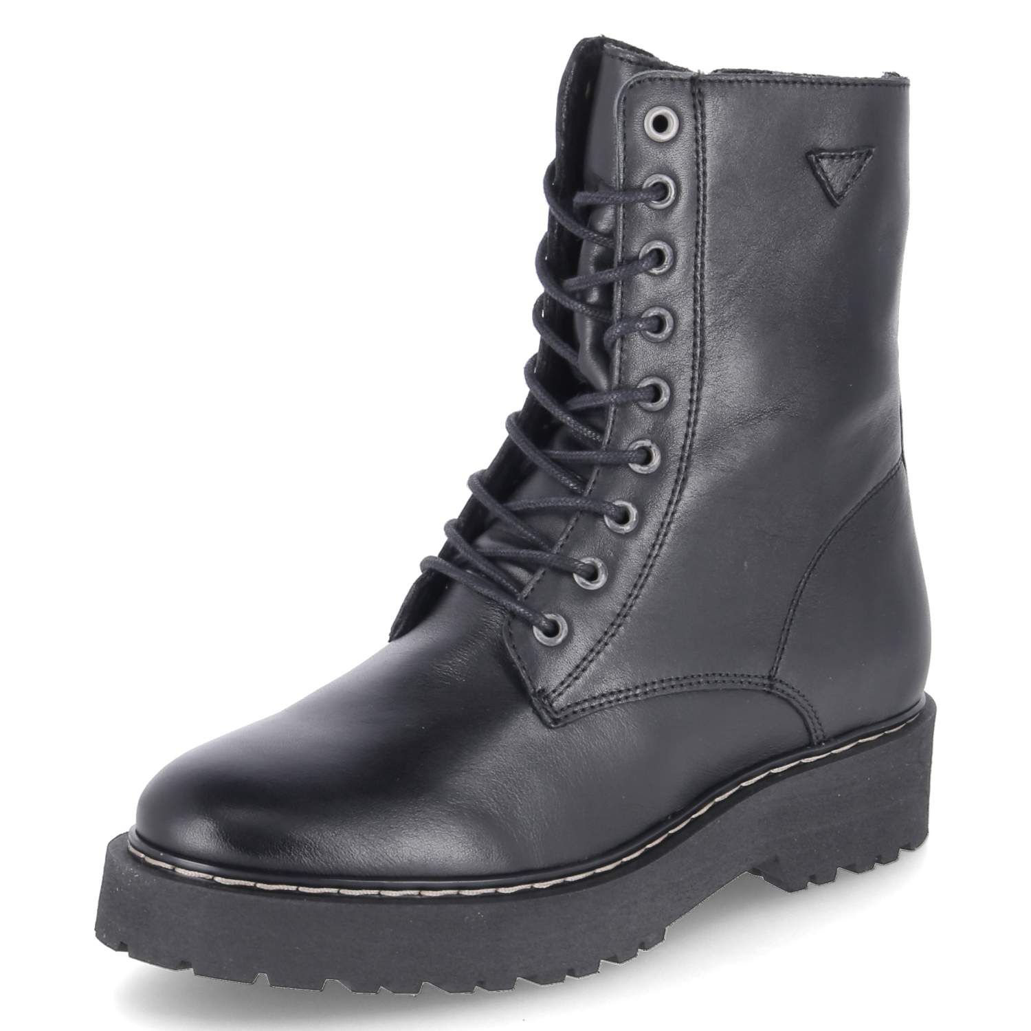 Schnürboots  Schwarz
