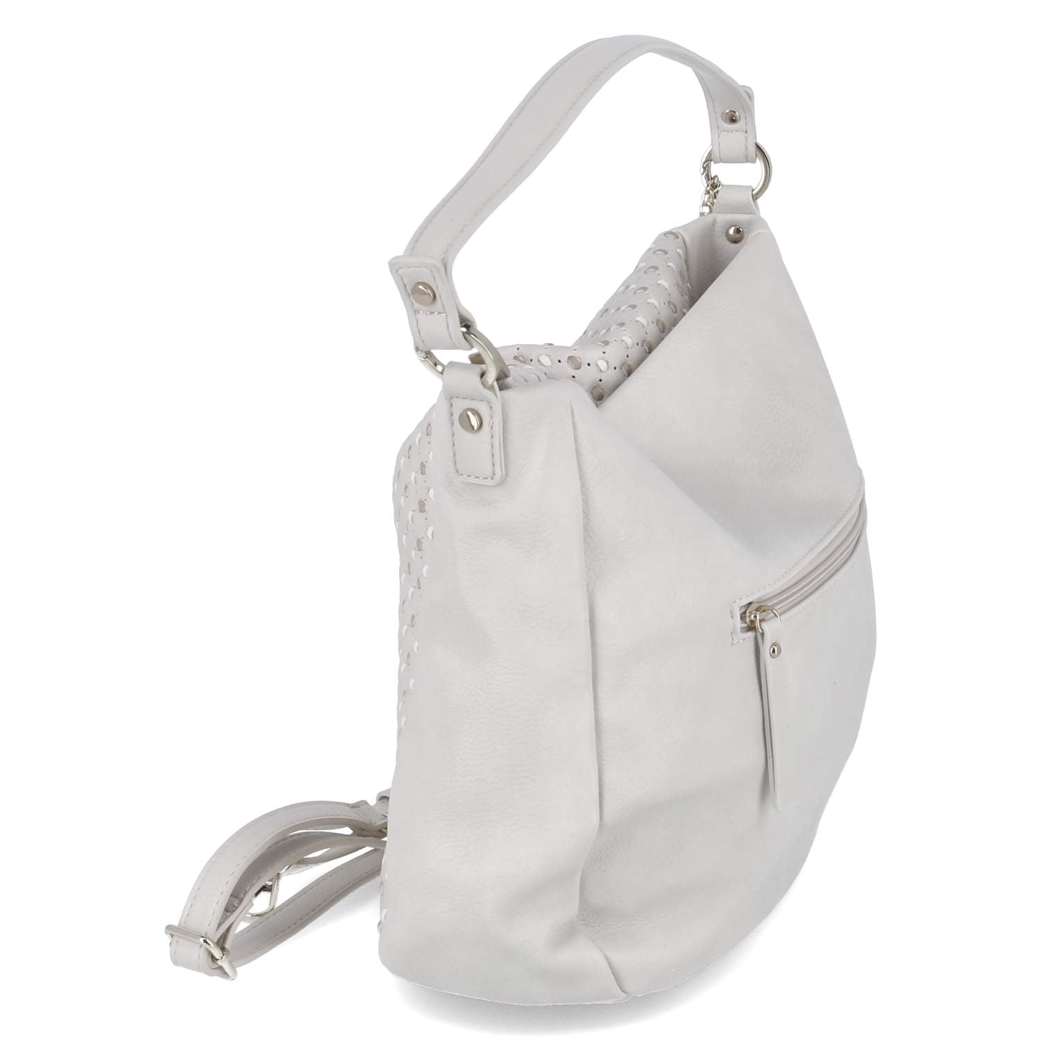 Schultertasche  Beige