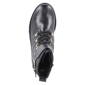 Schnürstiefeletten  Schwarz