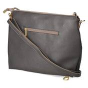Schultertasche  Grau