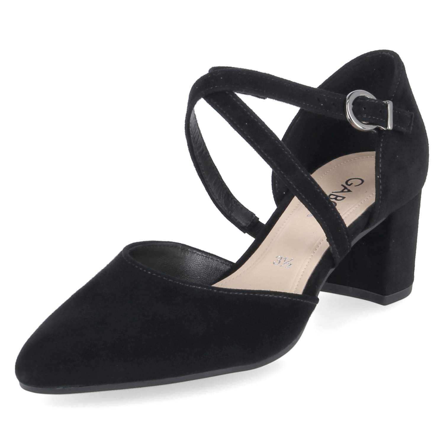 Spangenpumps  Schwarz