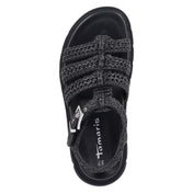 Plateau-Sandalen  Schwarz