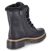 Schnürstiefeletten  Schwarz