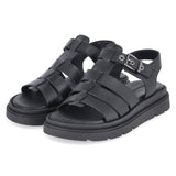 Römersandalen  Schwarz