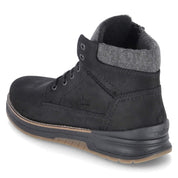 Schnürstiefeletten  Schwarz