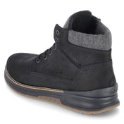 Schnürstiefeletten  Schwarz