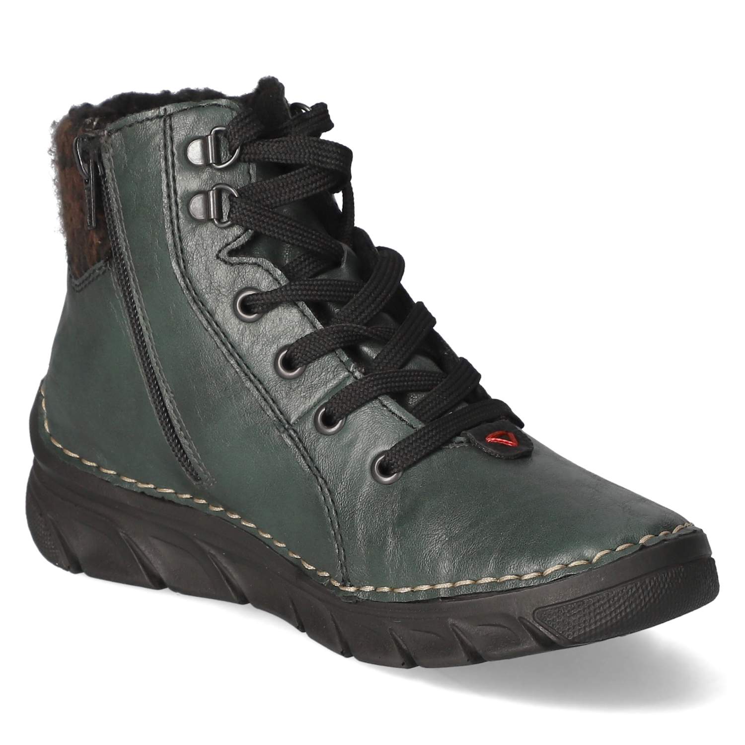 Schnürboots  Grün