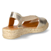 Espadrilles-Sandalen ETNA  Gold