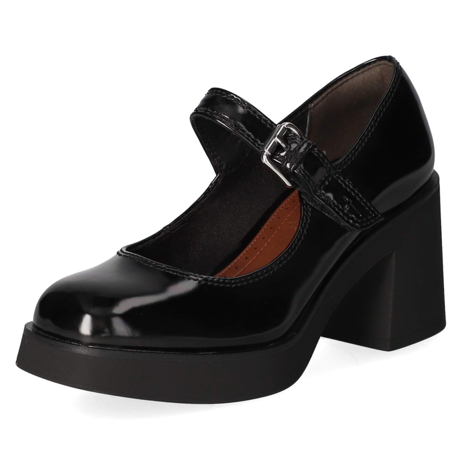 Spangenpumps  Schwarz