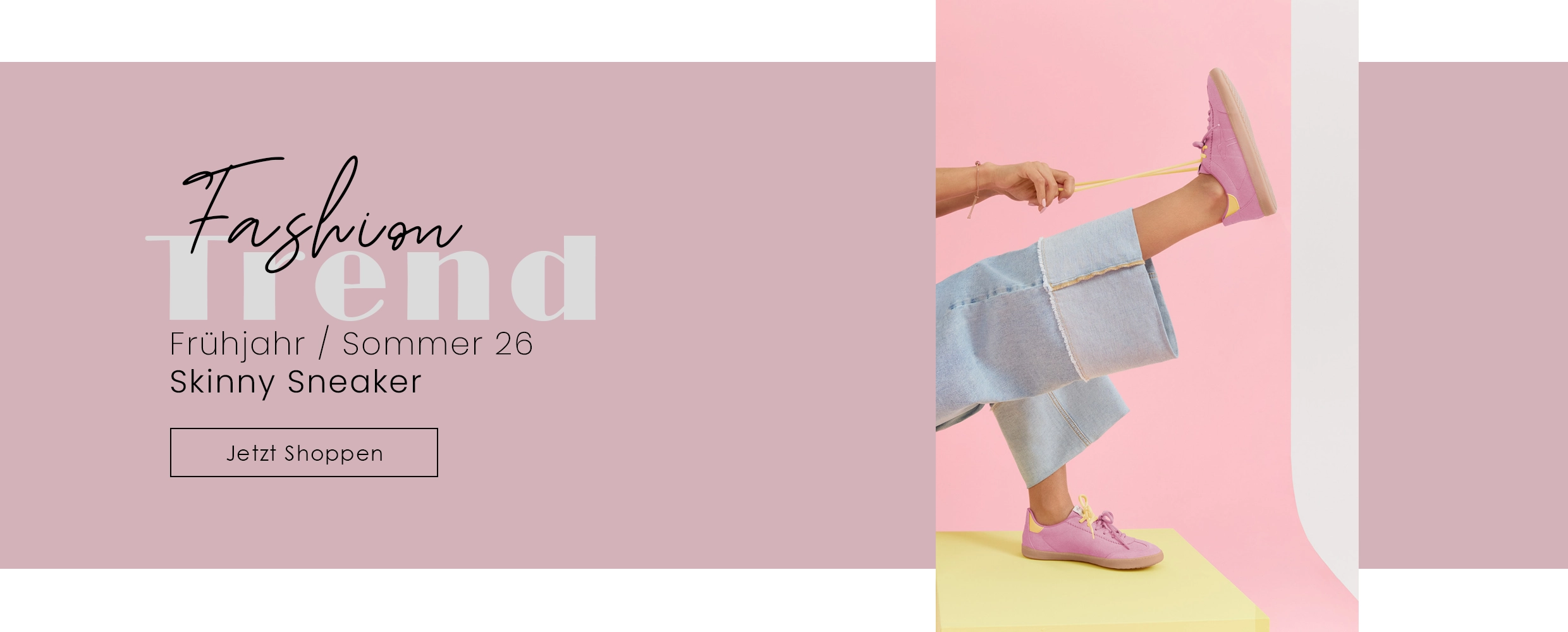 Fashion Trend - Skinny Sneaker