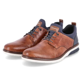 Halbschuhe - nuss/lake/navy/amaretto