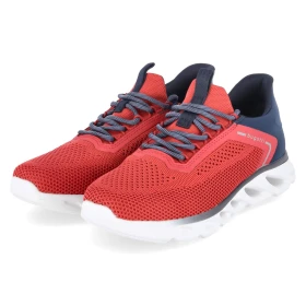 Low Sneaker - red/dark blue
