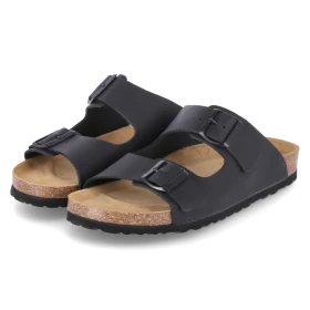 Pantoletten - SCHWARZ