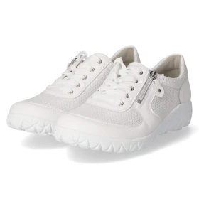 Halbschuhe HAVY - WEISS SILBER