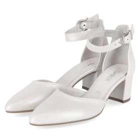 Riemchenpumps - off-white