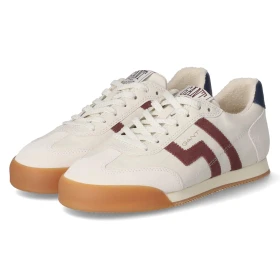 Low Sneaker Beylana - white/portwine Low Sneaker Beylana - white/portwine