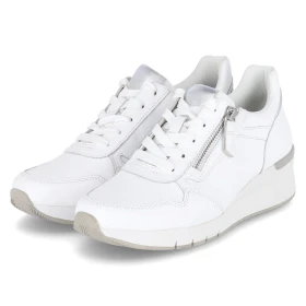 Low Sneaker - weiss/silber