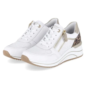 Low Sneaker - weiss kombi