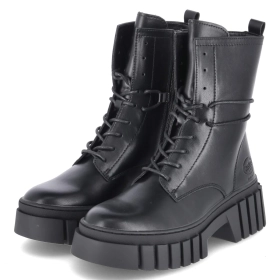 Schnürboots - schwarz