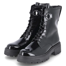 Combat Boots - schwarz(altsilber)