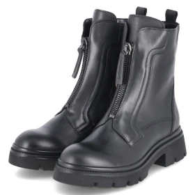 Stiefeletten - schwarz(altsilber)
