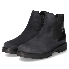 Chealsea Boots - dark-blue (Micro)