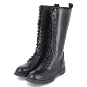 Schnürstiefel - black