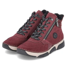 Schnürtsiefel - Rot