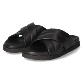 Pantoletten - SCHWARZ