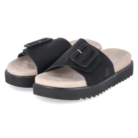 Pantoletten - SCHWARZ