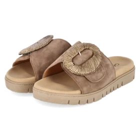 Pantoletten - peanut