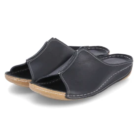 Pantoletten - schwarz