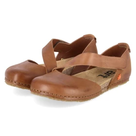 Spangenballerinas CRETA - cuero