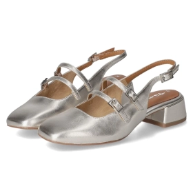 Slingpumps - platinum