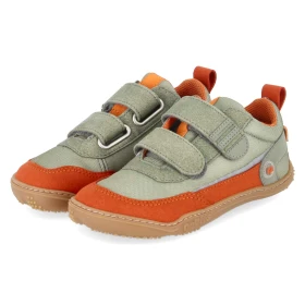 Barfußschuhe ERLE - orange/eukalyptus