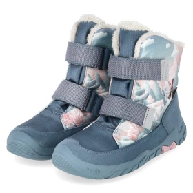 Snowboots TRACE - blau/rosa
